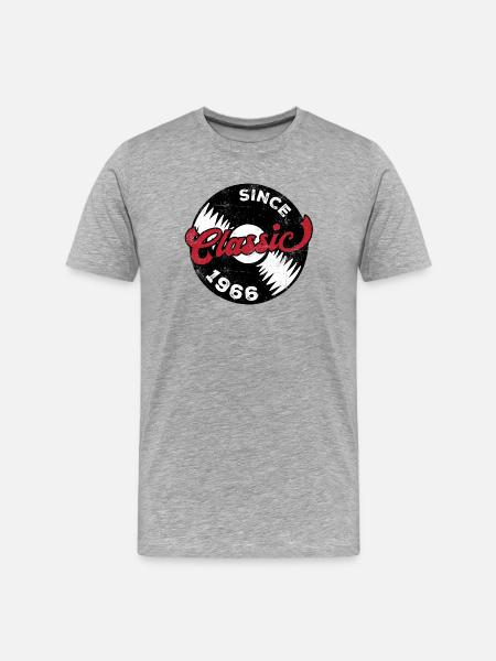 Millésime 1966 - T-shirt bio Premium Homme - gris chiné