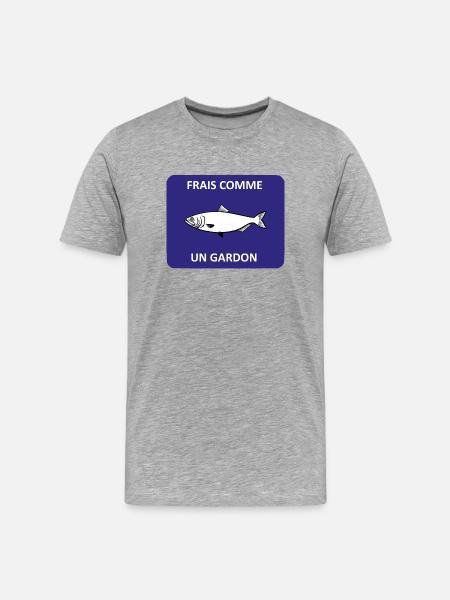 Fresh as a roach - Men's Premium Organic T-Shirt - heather grey