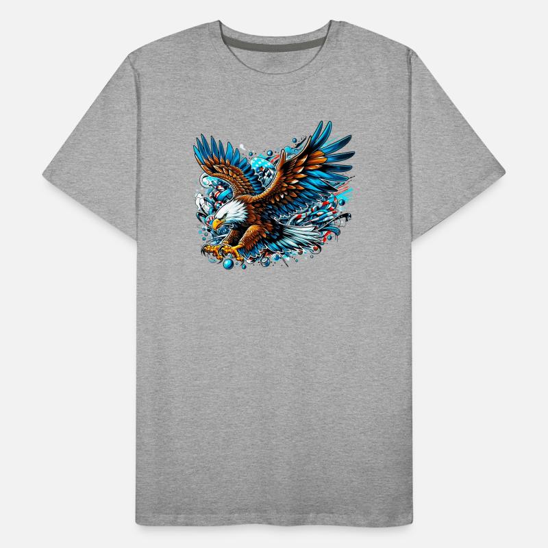 Eagle Men's Premium Organic T-Shirt