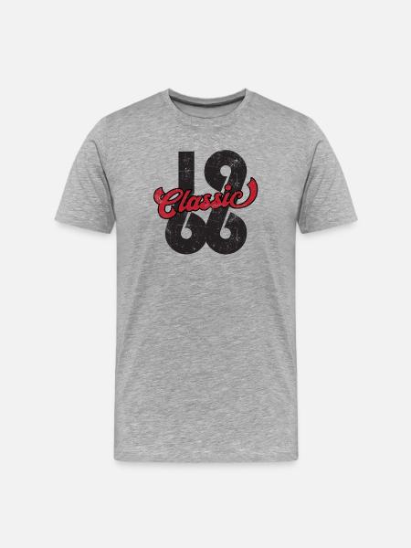 Millésime 1966 - T-shirt bio Premium Homme - gris chiné