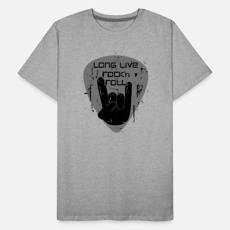Long Live Rock 'n' Roll Men's Premium Organic T-Shirt