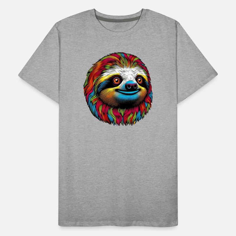 Sloth Men's Premium Organic T-Shirt