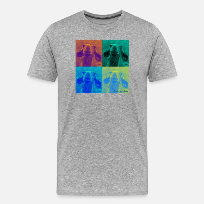 Le secret de l’orignal - Duplex - T-shirt bio Premium Homme - gris chiné