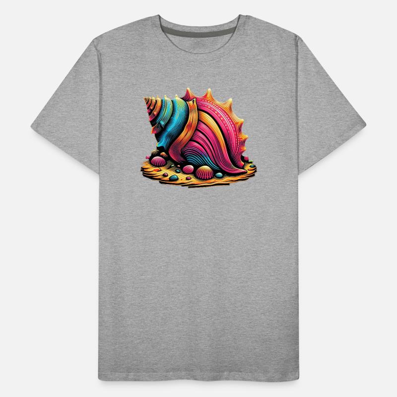 Shell Men's Premium Organic T-Shirt
