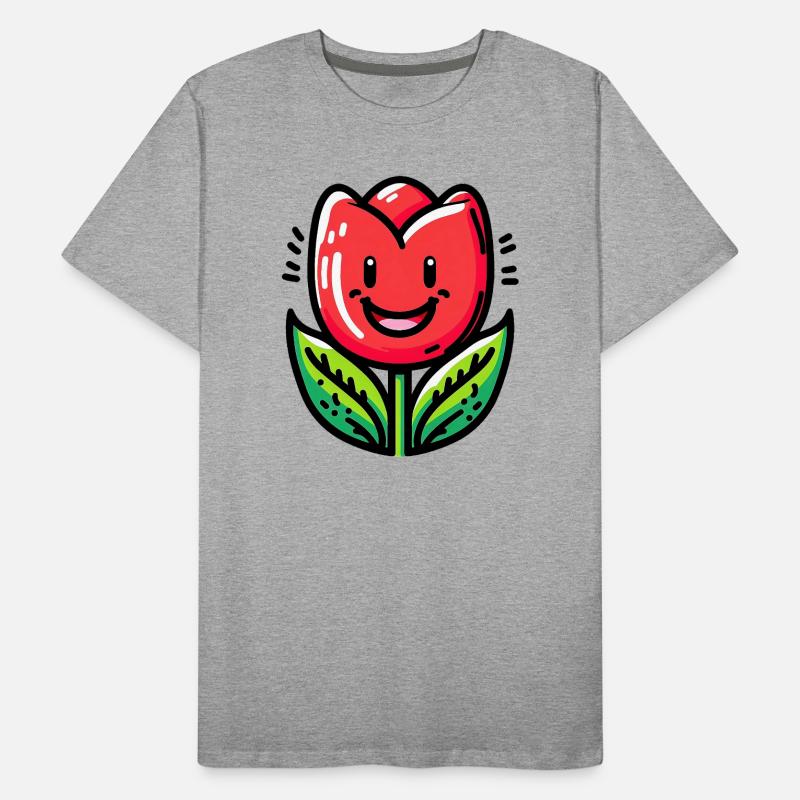 Tulipe T-shirt bio Premium Homme