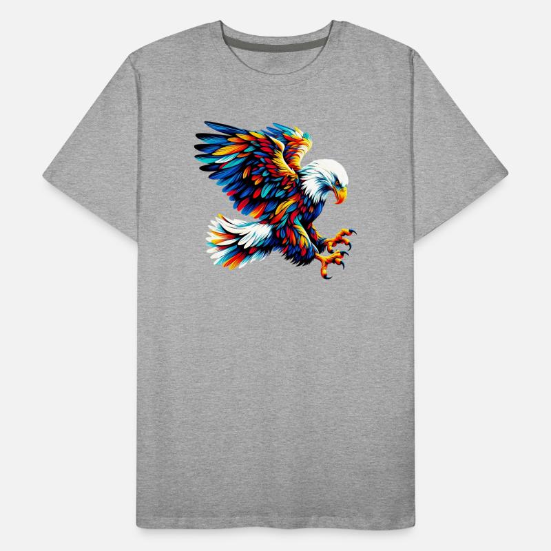 Eagle Men's Premium Organic T-Shirt