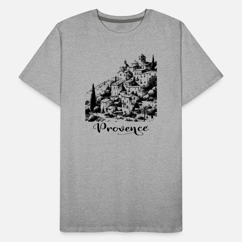 Provence T-shirt bio Premium Homme