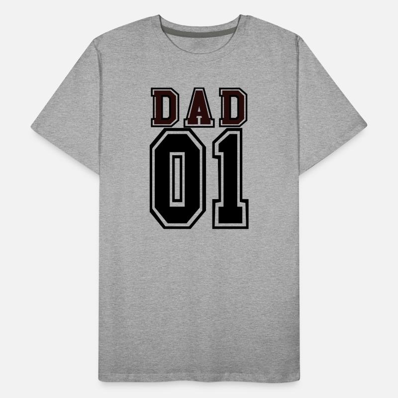 DAD Men's Premium Organic T-Shirt