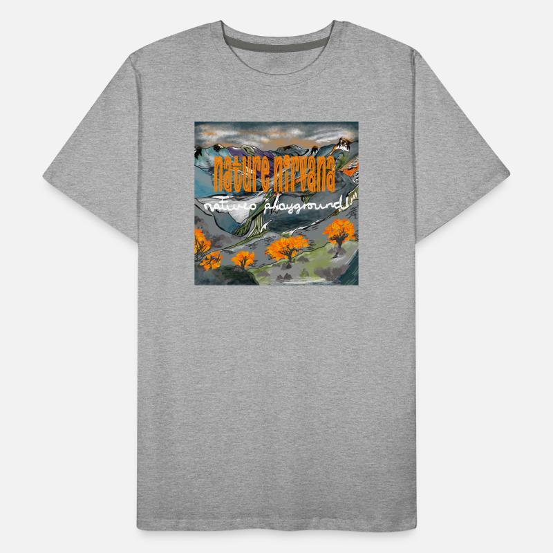 LE NIRVANA DE LA NATURE T-shirt bio Premium Homme