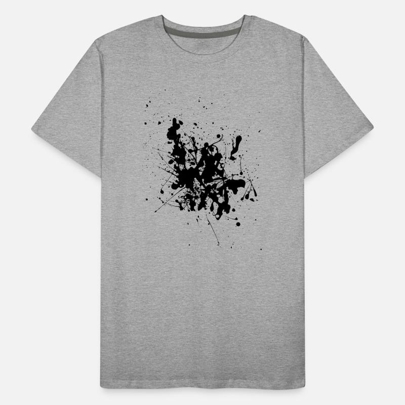 Black.Splash Men's Premium Organic T-Shirt