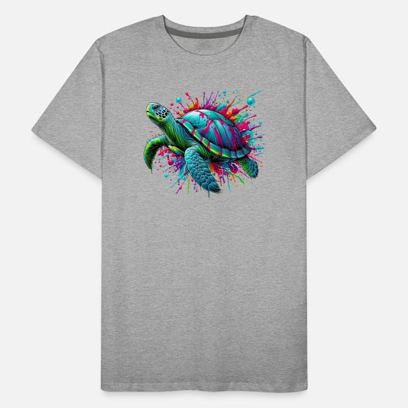Schildkröte Männer Premium Bio T-Shirt