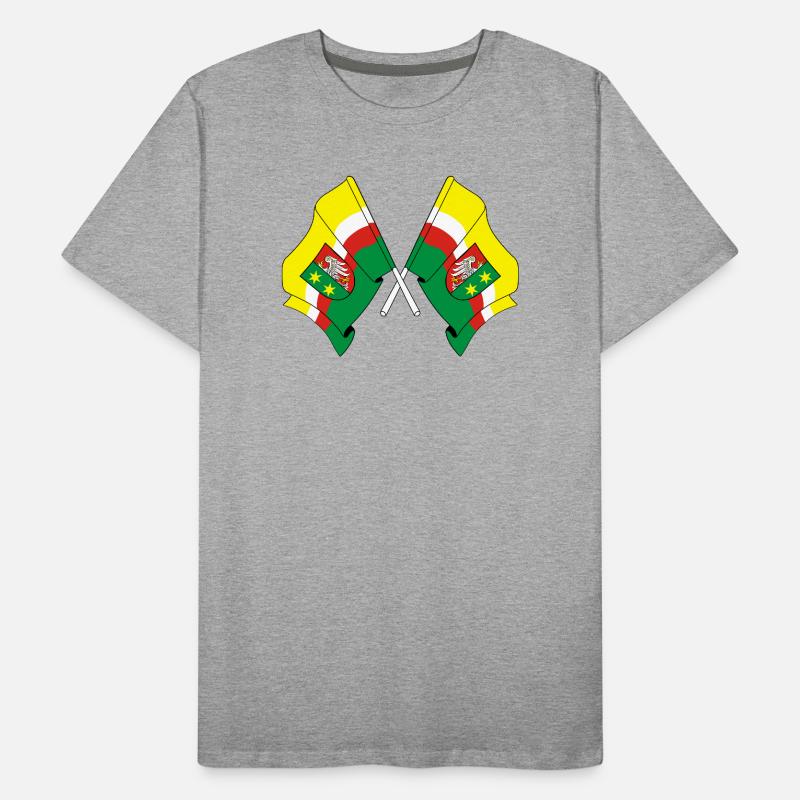 Two flags Lubusz Men's Premium Organic T-Shirt