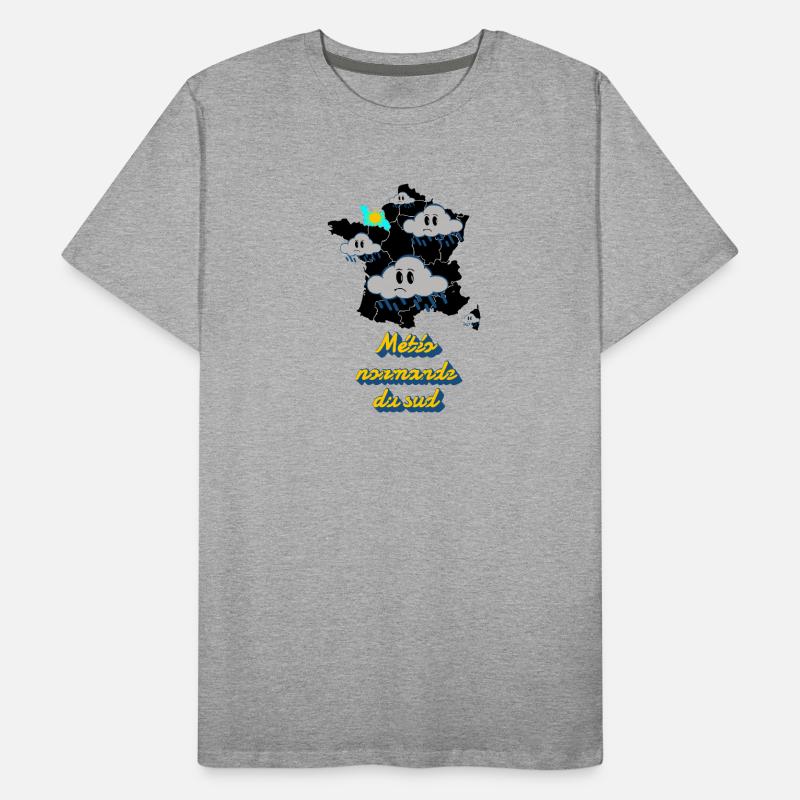 Météo rhônalpine T-shirt bio Premium Homme