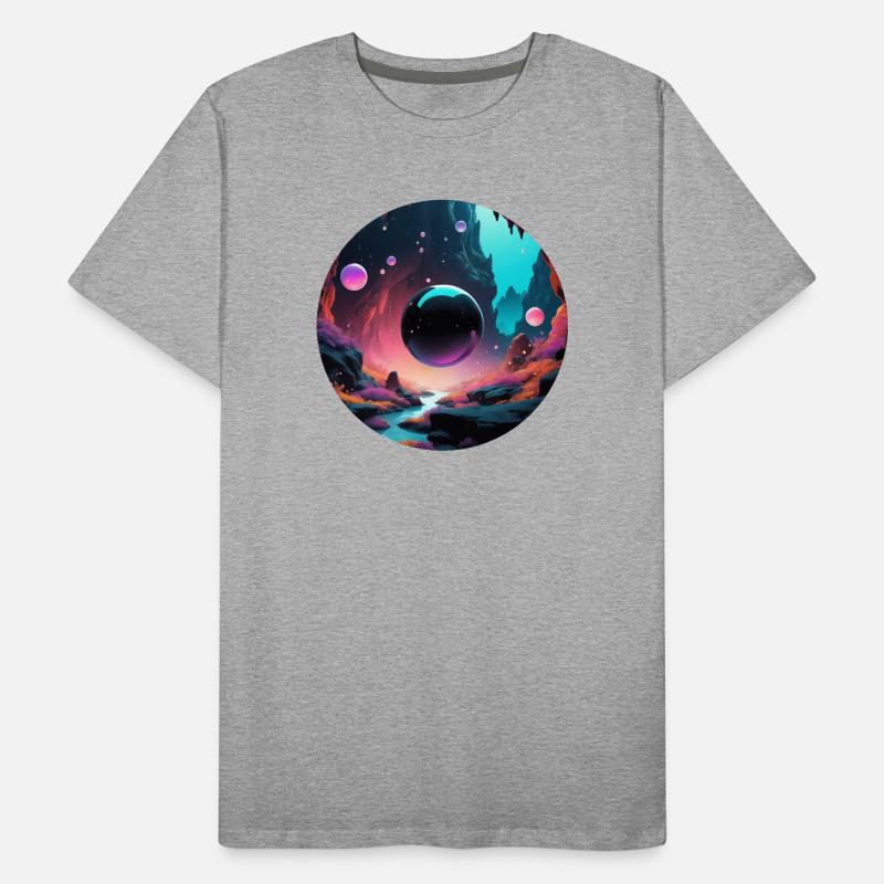 Sphère noire T-shirt bio Premium Homme
