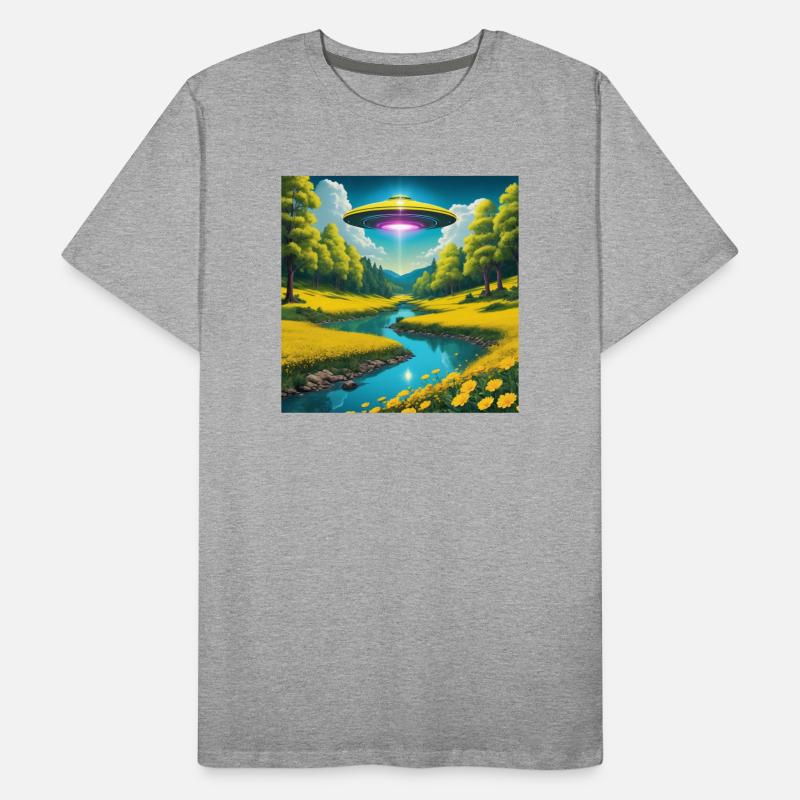 UFO Men's Premium Organic T-Shirt