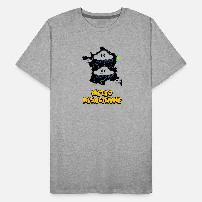 Météo Alsacienne T-shirt bio Premium Homme