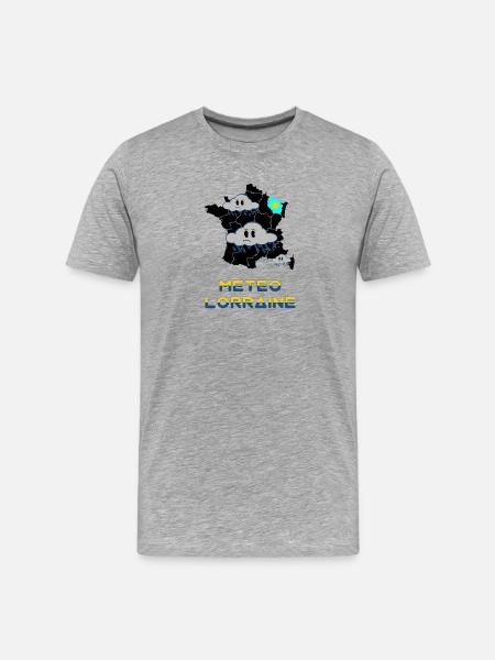 Lorraine Weather - Men's Premium Organic T-Shirt - heather grey