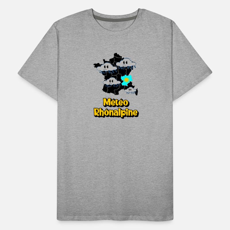 Météo Rhônalpine T-shirt bio Premium Homme