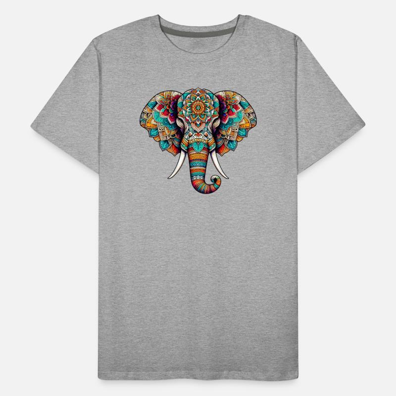 Éléphant T-shirt bio Premium Homme