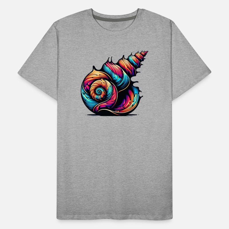 Shell Men's Premium Organic T-Shirt