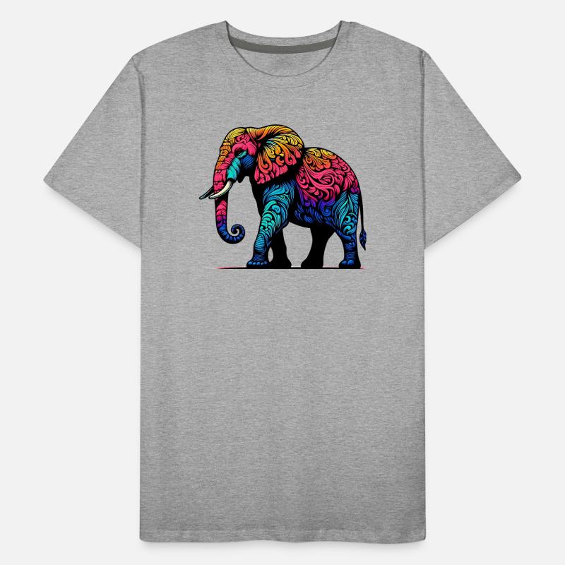 Éléphant T-shirt bio Premium Homme