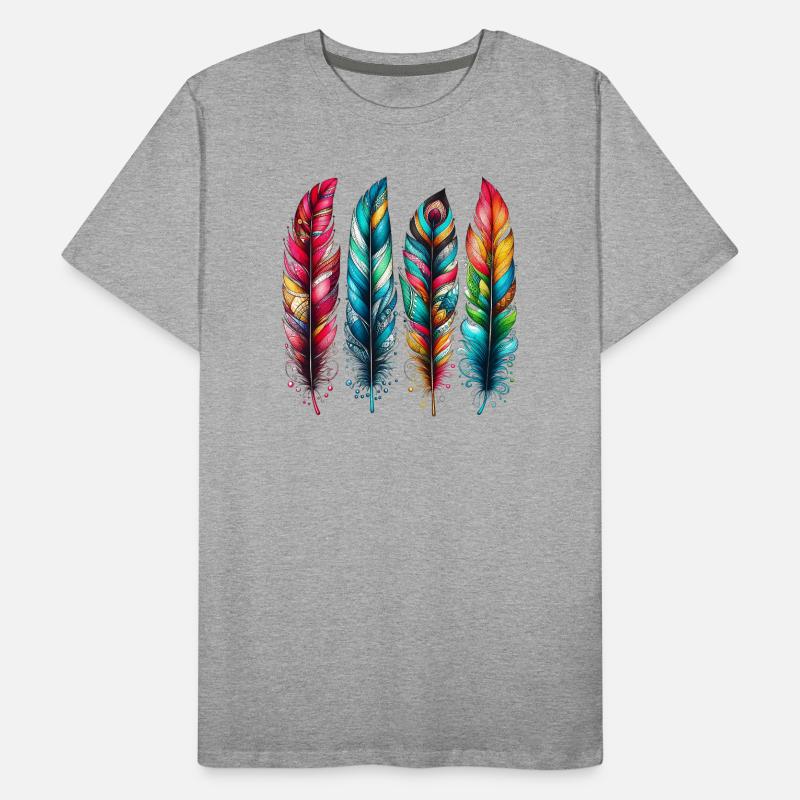 Plume T-shirt bio Premium Homme