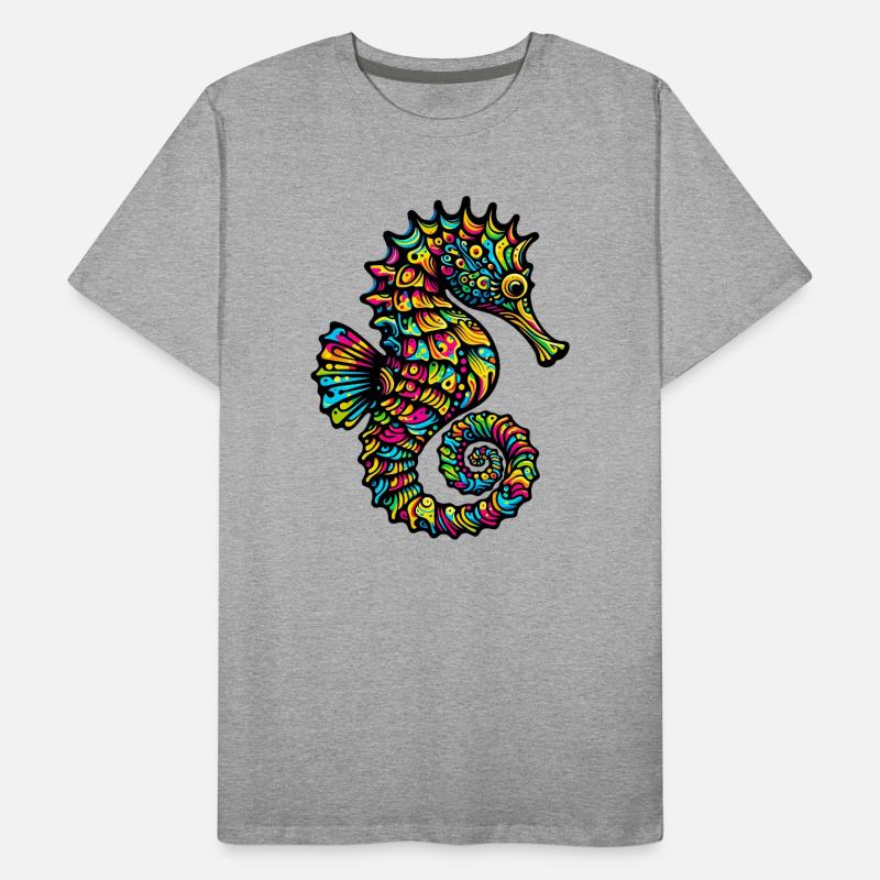 hippocampe T-shirt bio Premium Homme