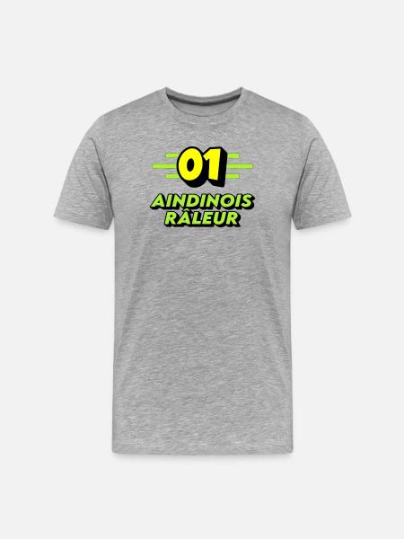 Complaining Aindinois - Men's Premium Organic T-Shirt - heather grey