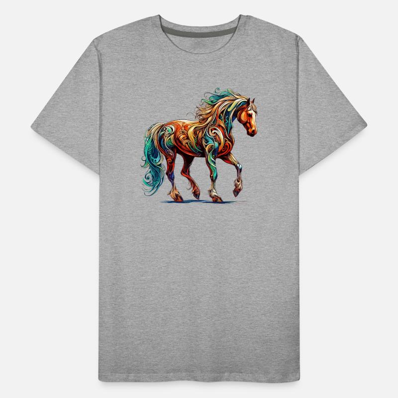 Cheval T-shirt bio Premium Homme