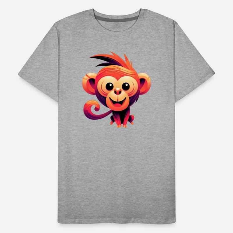 Monkey Men's Premium Organic T-Shirt