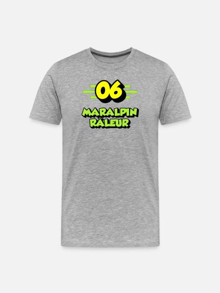 Complaining Maralpin - Men's Premium Organic T-Shirt - heather grey