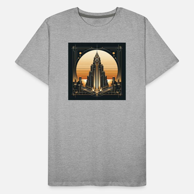 Gratte-ciel 1 T-shirt bio Premium Homme