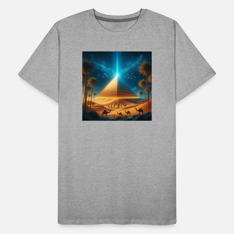 Pyramide 8 T-shirt bio Premium Homme