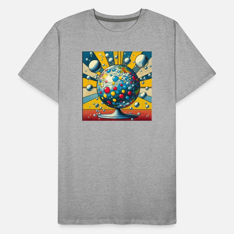 Kugel 1 Männer Premium Bio T-Shirt