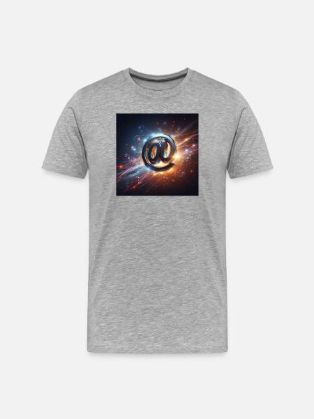 Symbol 1 - Men's Premium Organic T-Shirt - heather grey