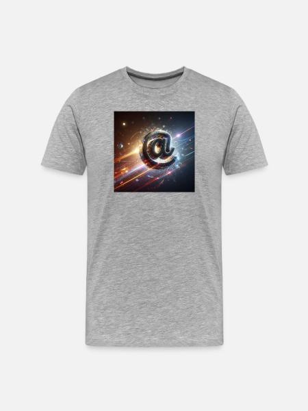 Symbol 3 - Men's Premium Organic T-Shirt - heather grey