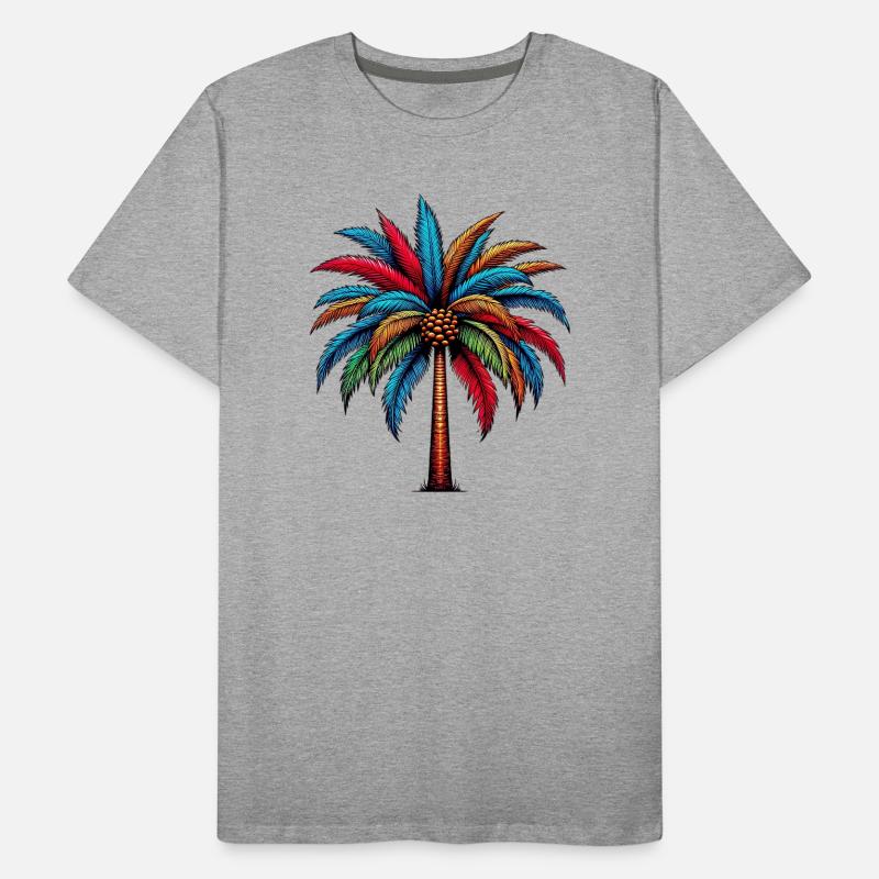 Palmier T-shirt bio Premium Homme