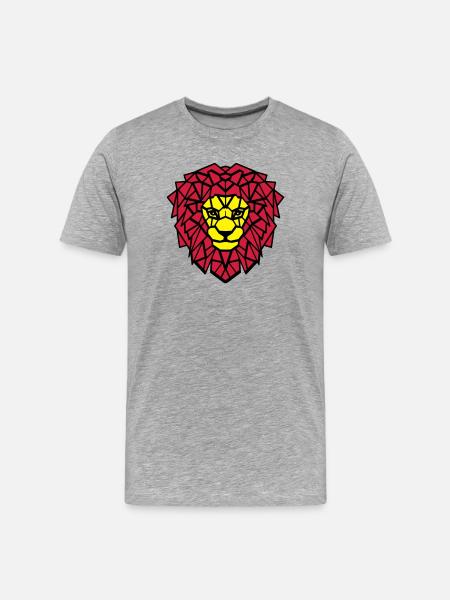 Loewe big cat - Men's Premium Organic T-Shirt - heather grey