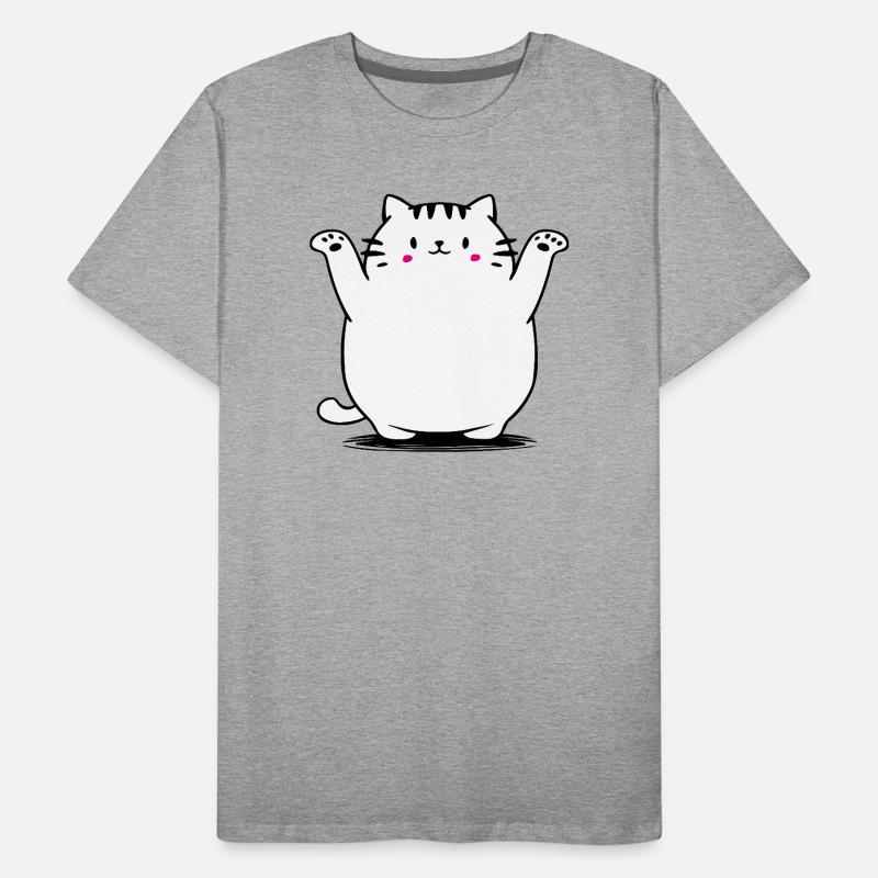 Cute cat Men's Premium Organic T-Shirt