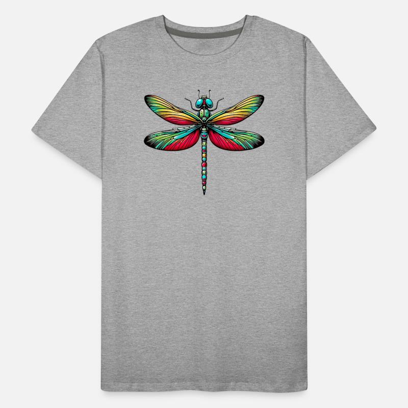 Libelle Männer Premium Bio T-Shirt