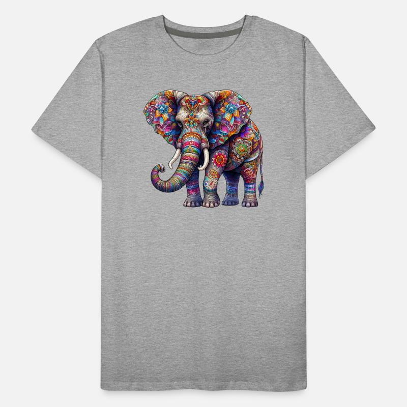 Éléphant T-shirt bio Premium Homme
