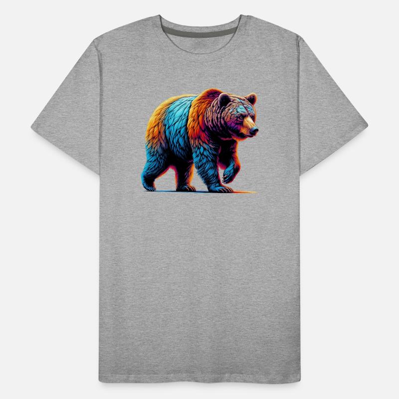 Bear Men's Premium Organic T-Shirt
