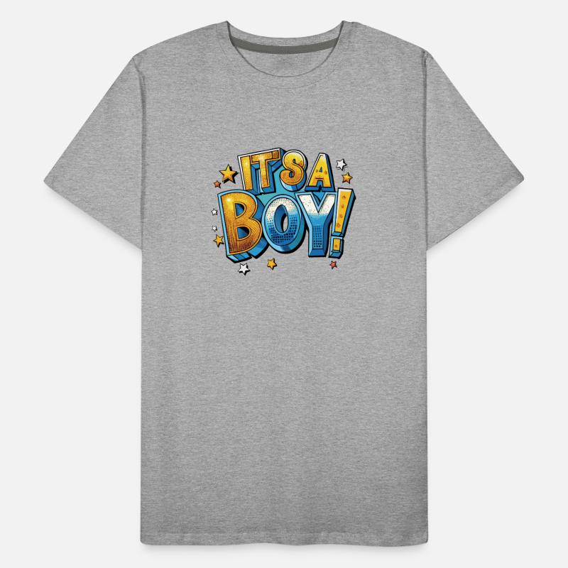 It's a boy comic Men's Premium Organic T-Shirt
