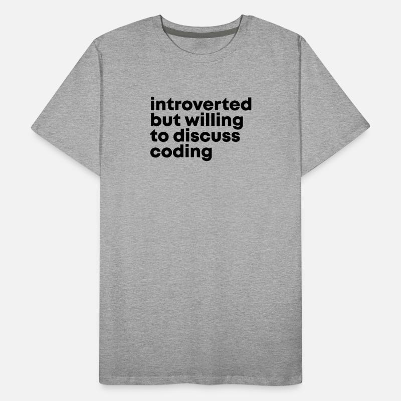 Coding Men's Premium Organic T-Shirt