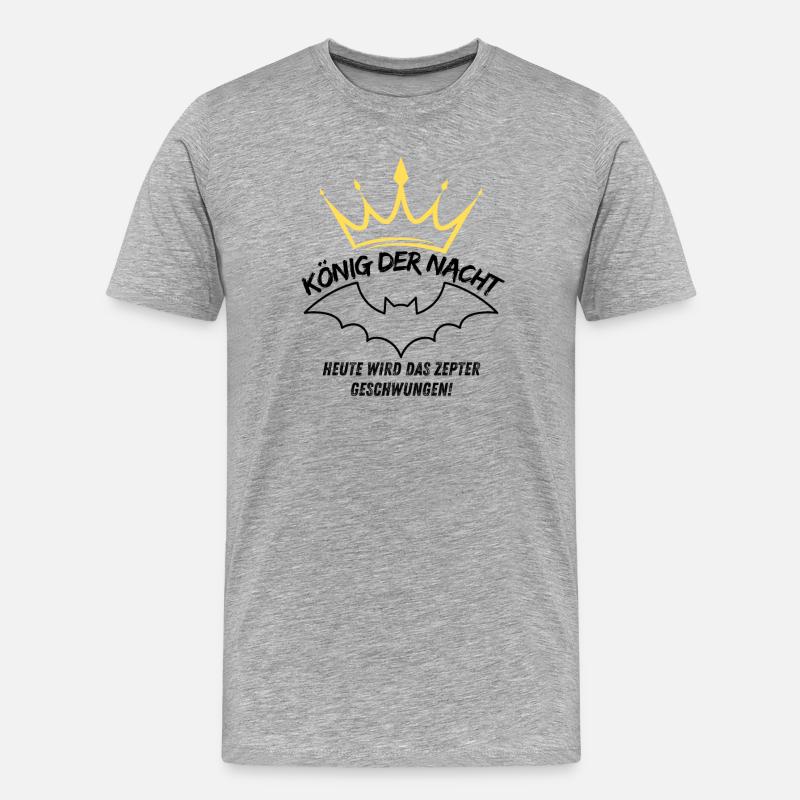 Junggesellenabschied - Männer Premium Bio T-Shirt - Grau meliert