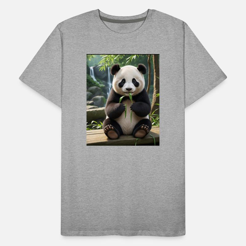 Conception Panda T-shirt bio Premium Homme