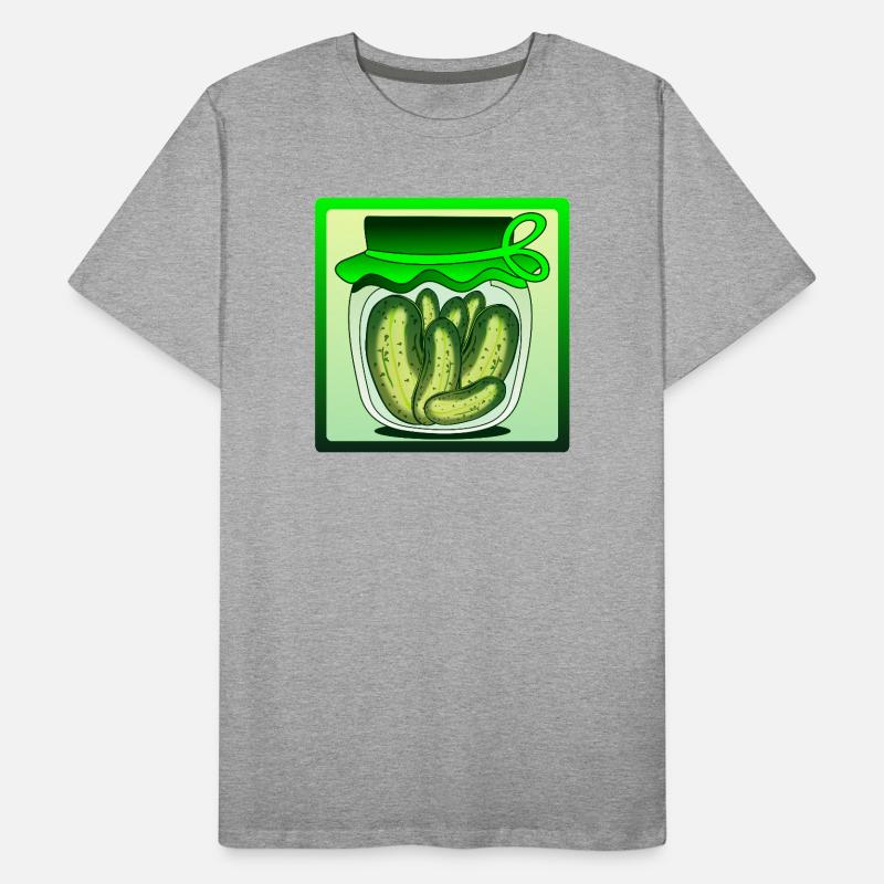 CORNICHONS, CORNICHONS, SALADE DE CONCOMBRE, CONCOMBRE T-shirt bio Premium Homme