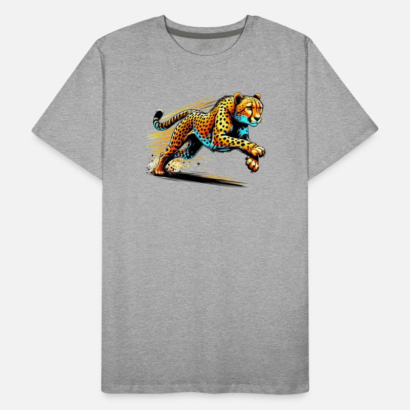 Guépard T-shirt bio Premium Homme