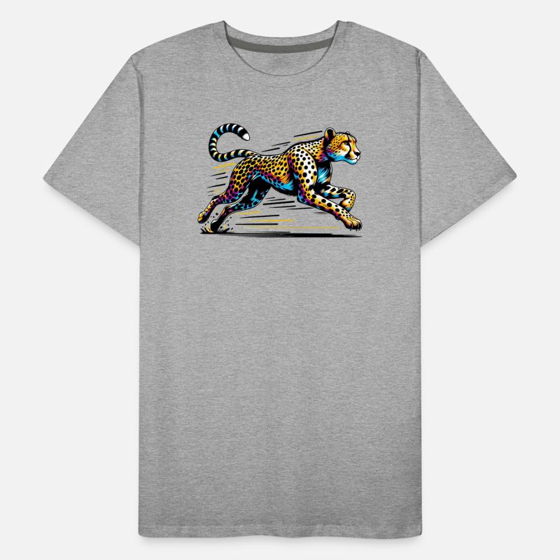 Guépard T-shirt bio Premium Homme