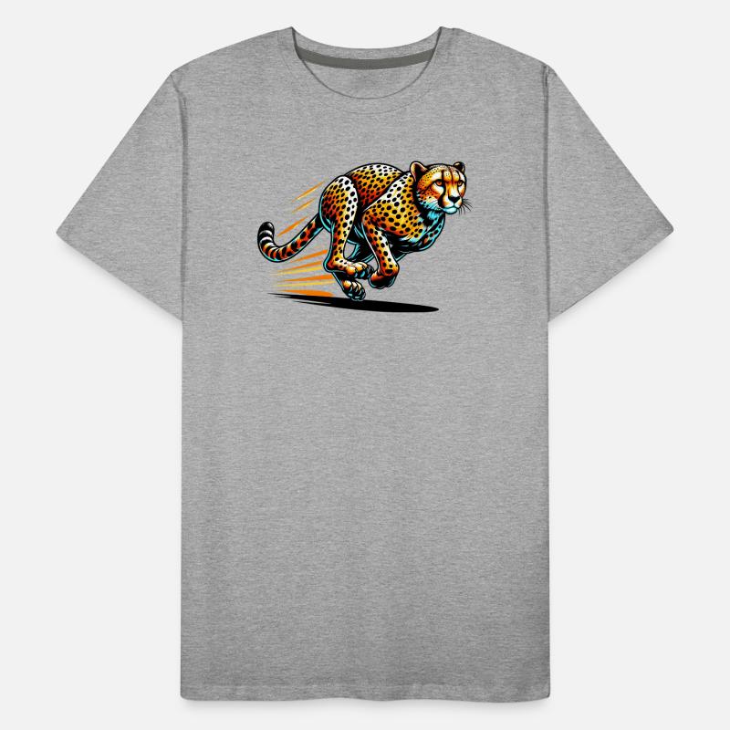 Guépard T-shirt bio Premium Homme